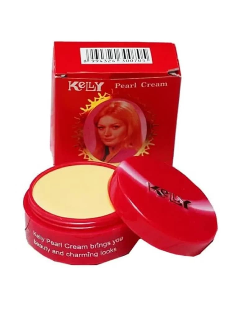 Kelly Pearl Cream for lightening and removing spots, freckles, and melasma - 15g