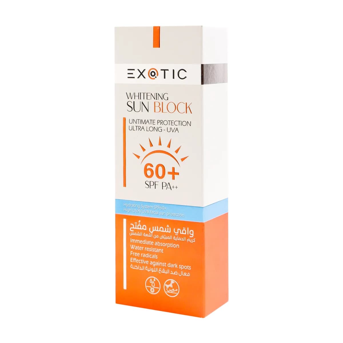 Exotic Sunscreen with SPF 60+ Skin Brightening - 100ml