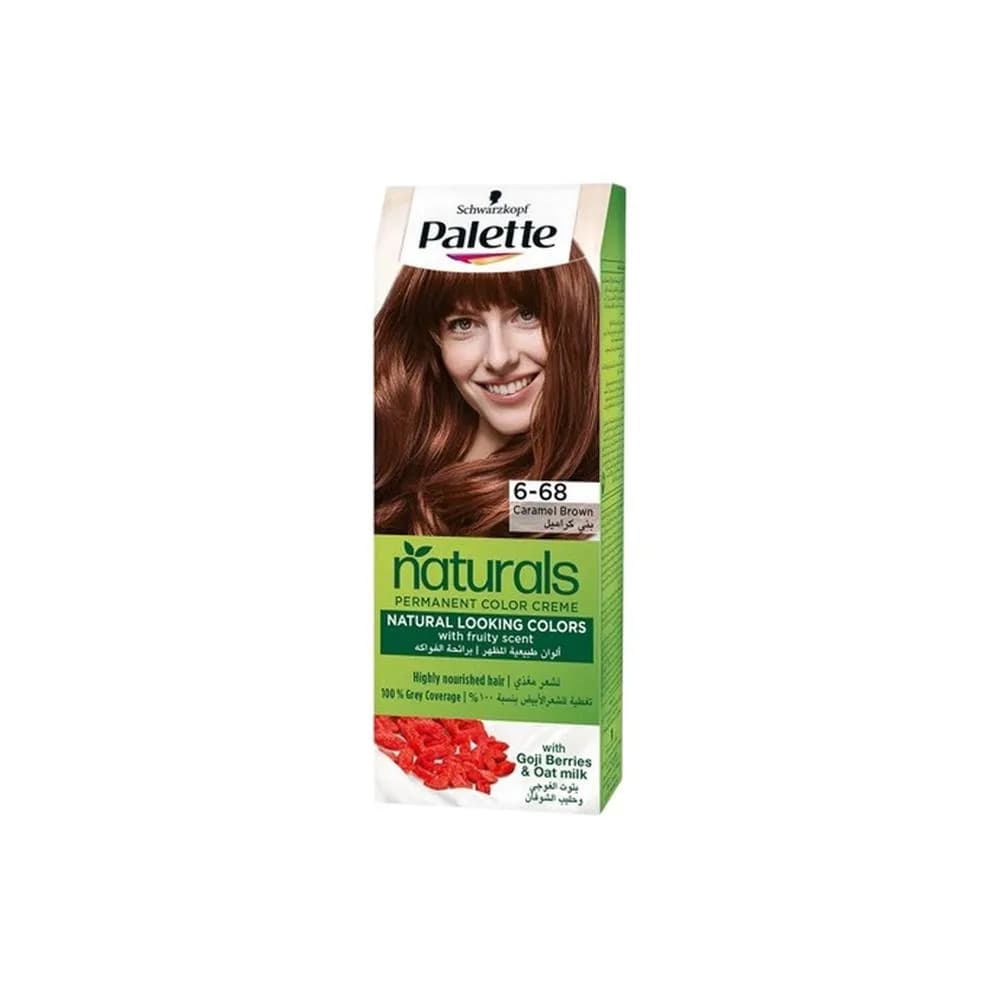 Palette Cream Hair Dye BNC 6/68 Caramel Brown