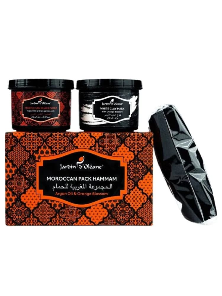 Garden Olean Moroccan Hammam Collection with Argan Oil and Orange Blossom